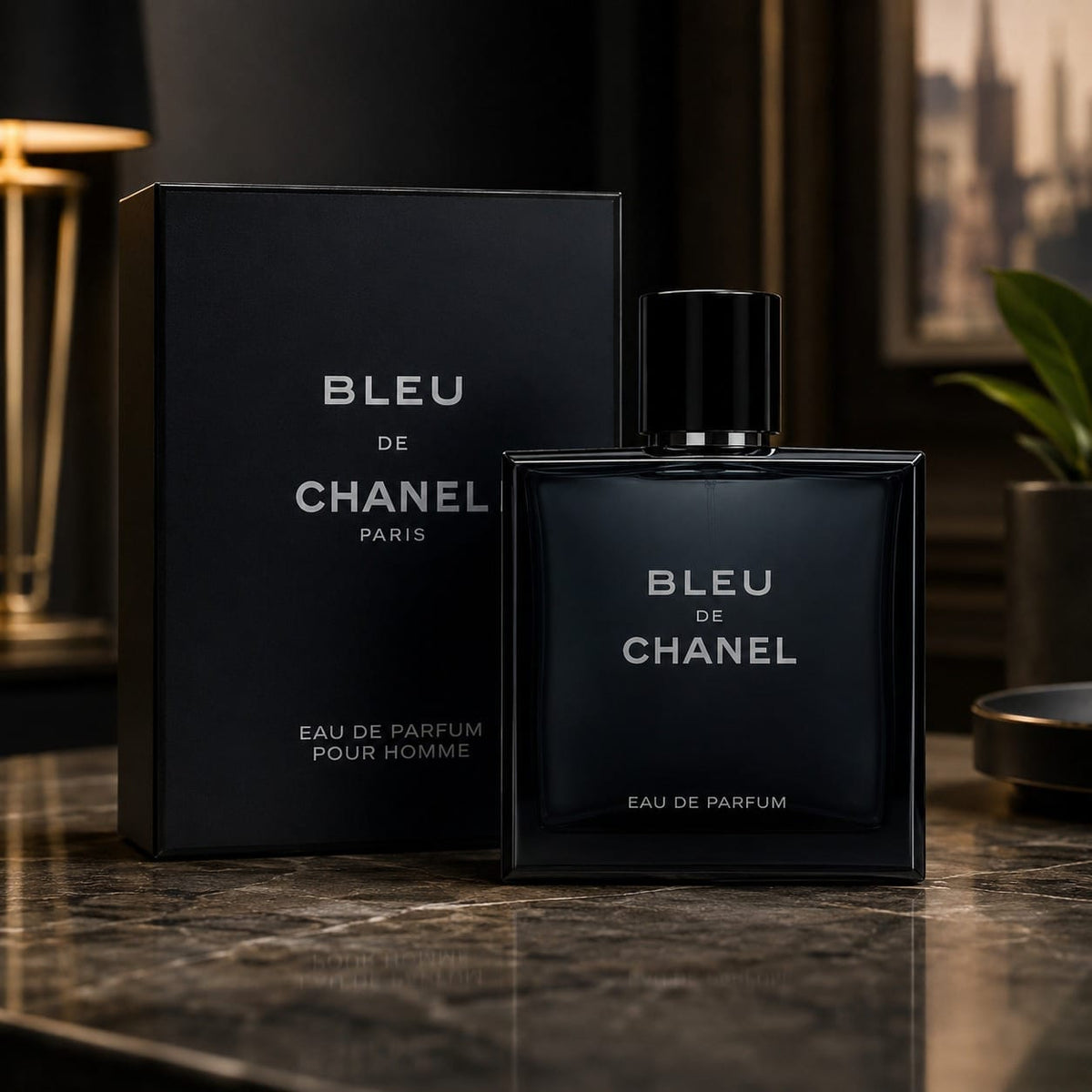 BLEU DE CHANEL Eau de Parfum for Men 3.4 oz / 100 ml