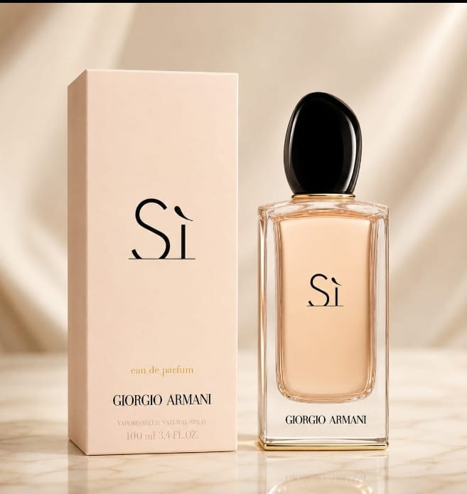 Giorgio Armani Sì Eau de Parfum for Women 3.4 oz / 100 mL NEW SEALED BOX
