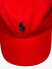 Polo Ralph Lauren Kids Red Baseball Cap/Hat Cotton Adjustable Ages 5–7 YRS NWT