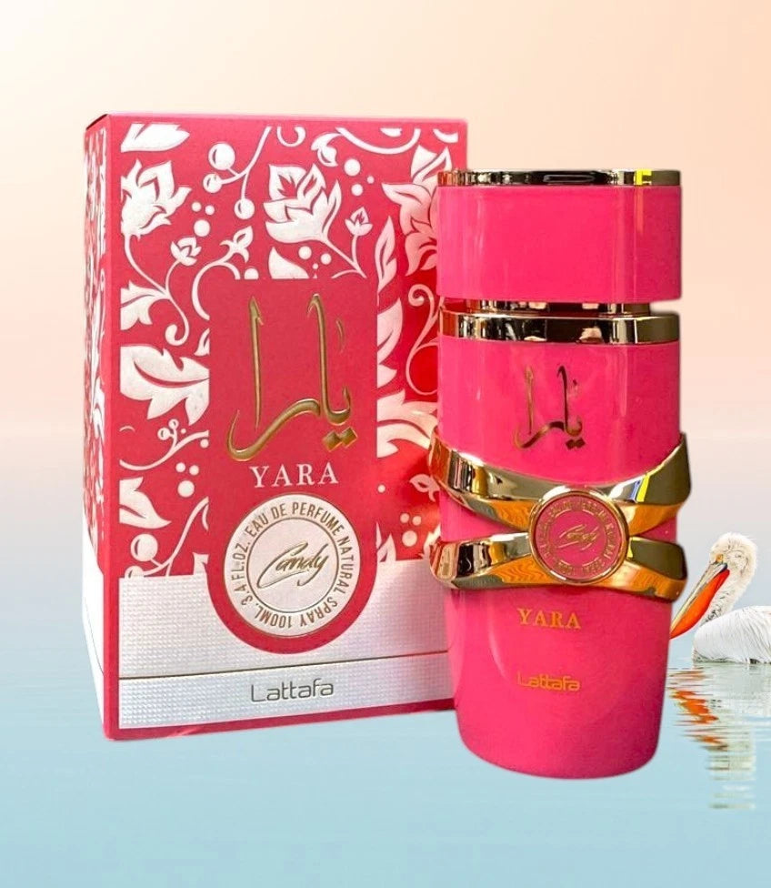 Lattafa Yara Candy Eau de Parfum for Women 3.4 oz / 100 ml
