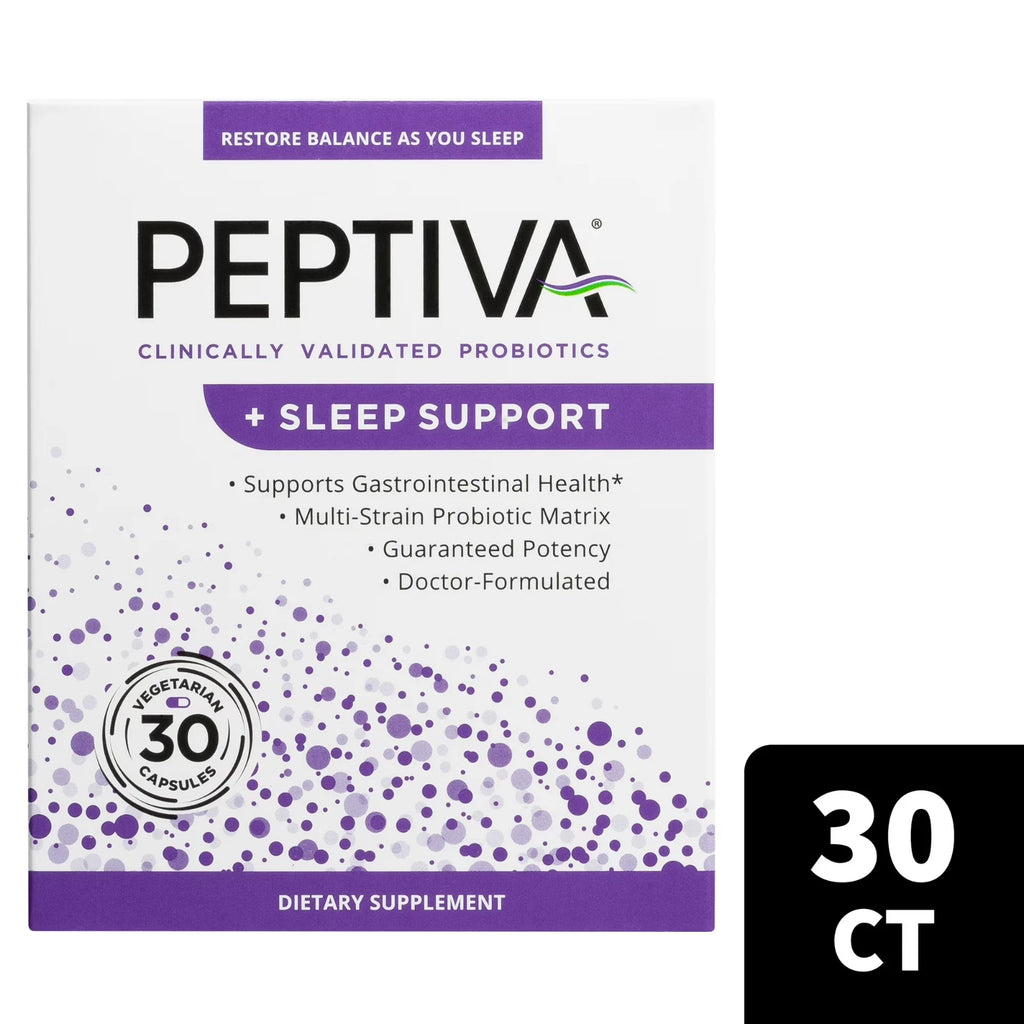Peptiva Probiotic 26 Billion CFU Sleep Support – 30 Capsules – Exp. 03/2027