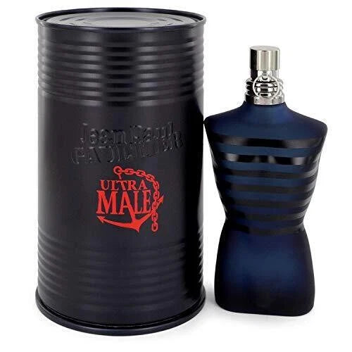 Jean Paul Gaultier Ultra Male Men’s Eau de Toilette Intense Spray 4.2 oz / 125 ml